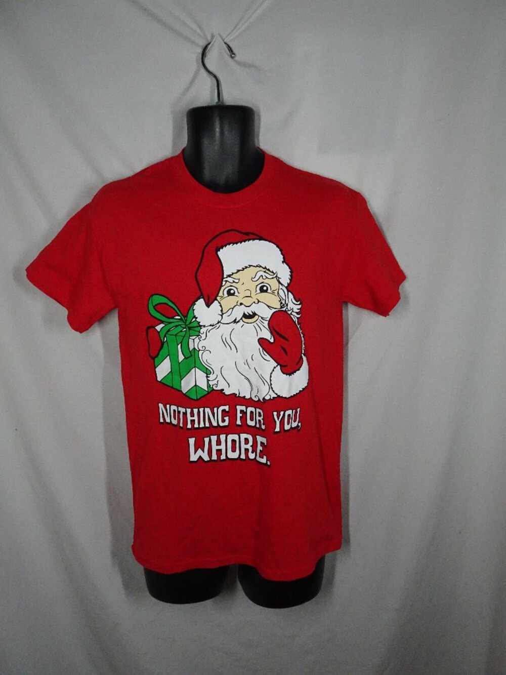 Spencer's Christmas Santa Claus Shirt Size S